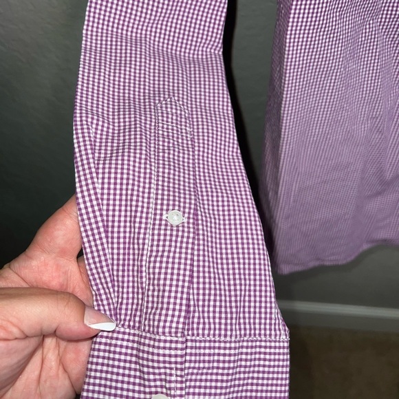 Men’s J.Crew Plaid Classic Stretch Long Sleeve Button Down Collared Top - Picture 6 of 7